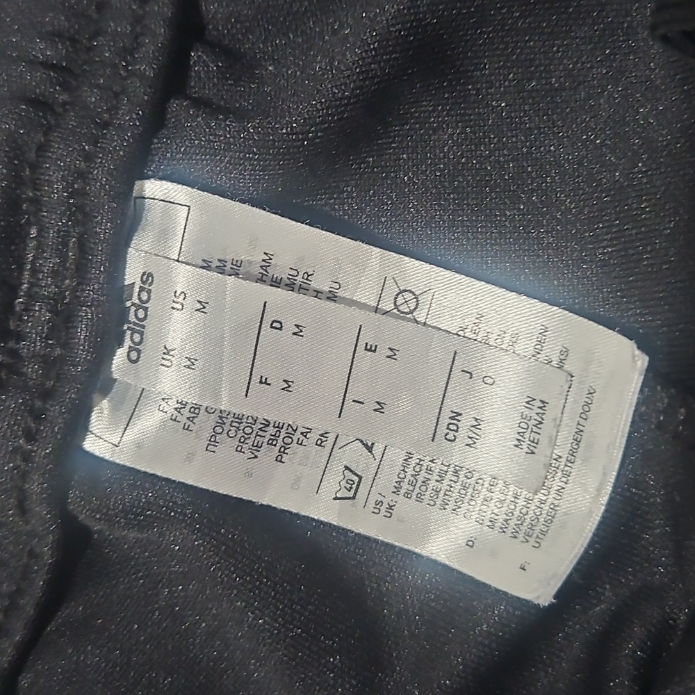 adidas Classic 3 Stripe Sweatpants. Sz Med - Picture 6 of 6
